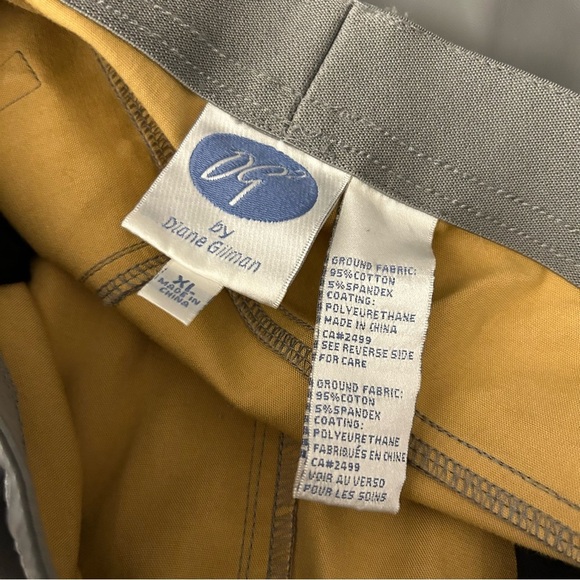 DG2 faux leather Gray Pants XL - Picture 5 of 9